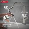 Single Handle Kitchen Pull-Down Faucet with Touch<sub>2</sub>O&reg; Technology (Recertified)