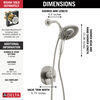 Monitor&reg; 17 Series Shower Trim with In2ition&reg;