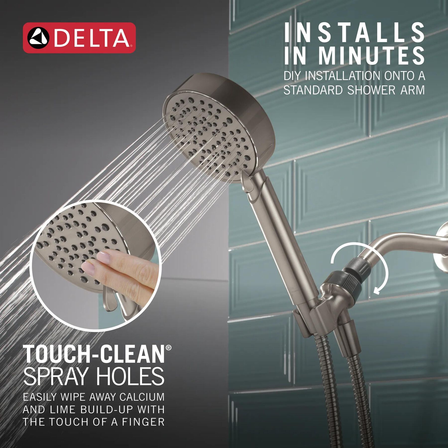 6-Setting Hand Shower