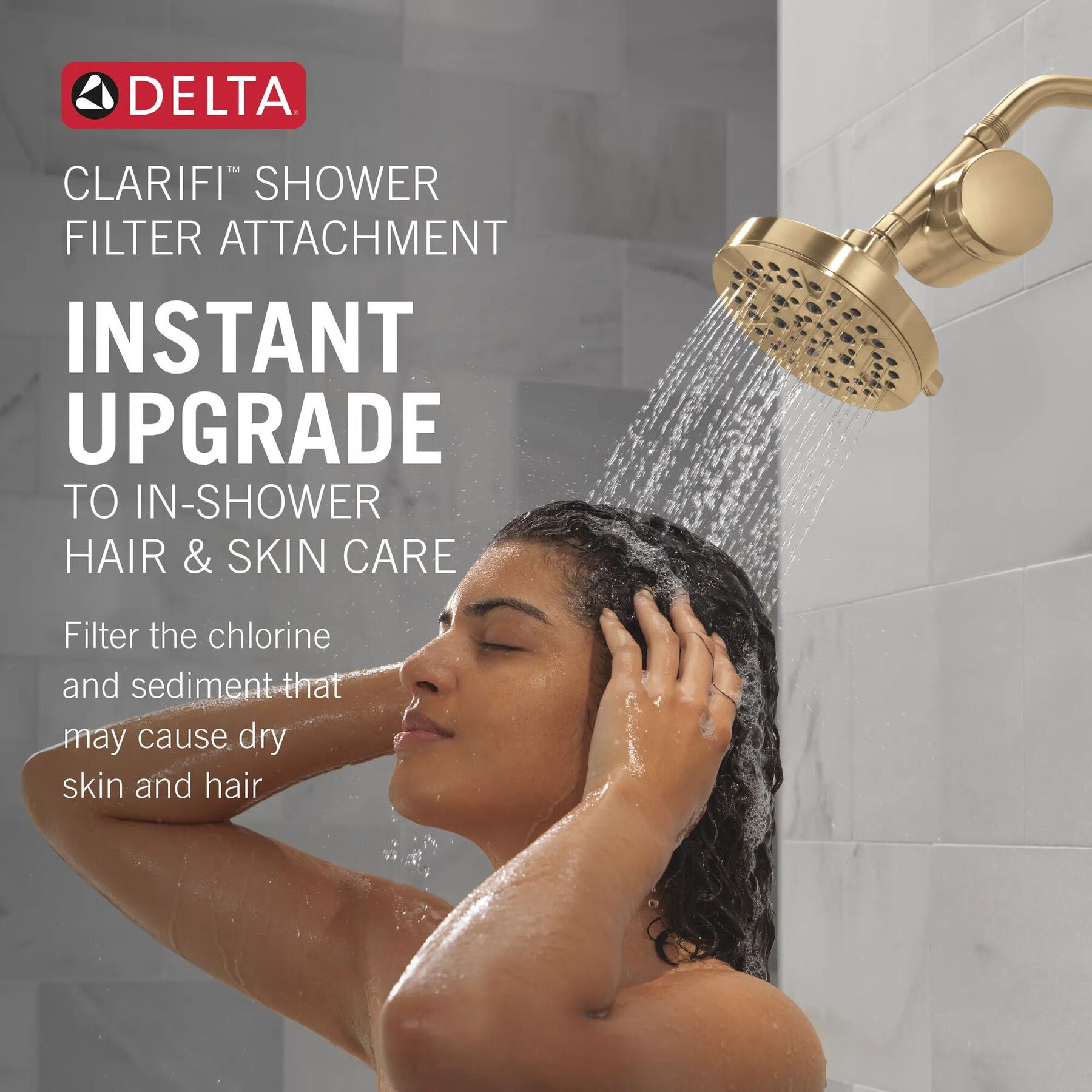 Standard Shower Filter with Shower Head Bundle