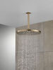 Single-Setting Metal Raincan Shower Head
