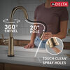 Touch2O&reg; Technology Kitchen Faucet with Touchless Technology