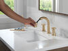 Two Handle Widespread Pull Down Bathroom Faucet
