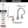 Widespread Bathroom Faucet (Recertified)