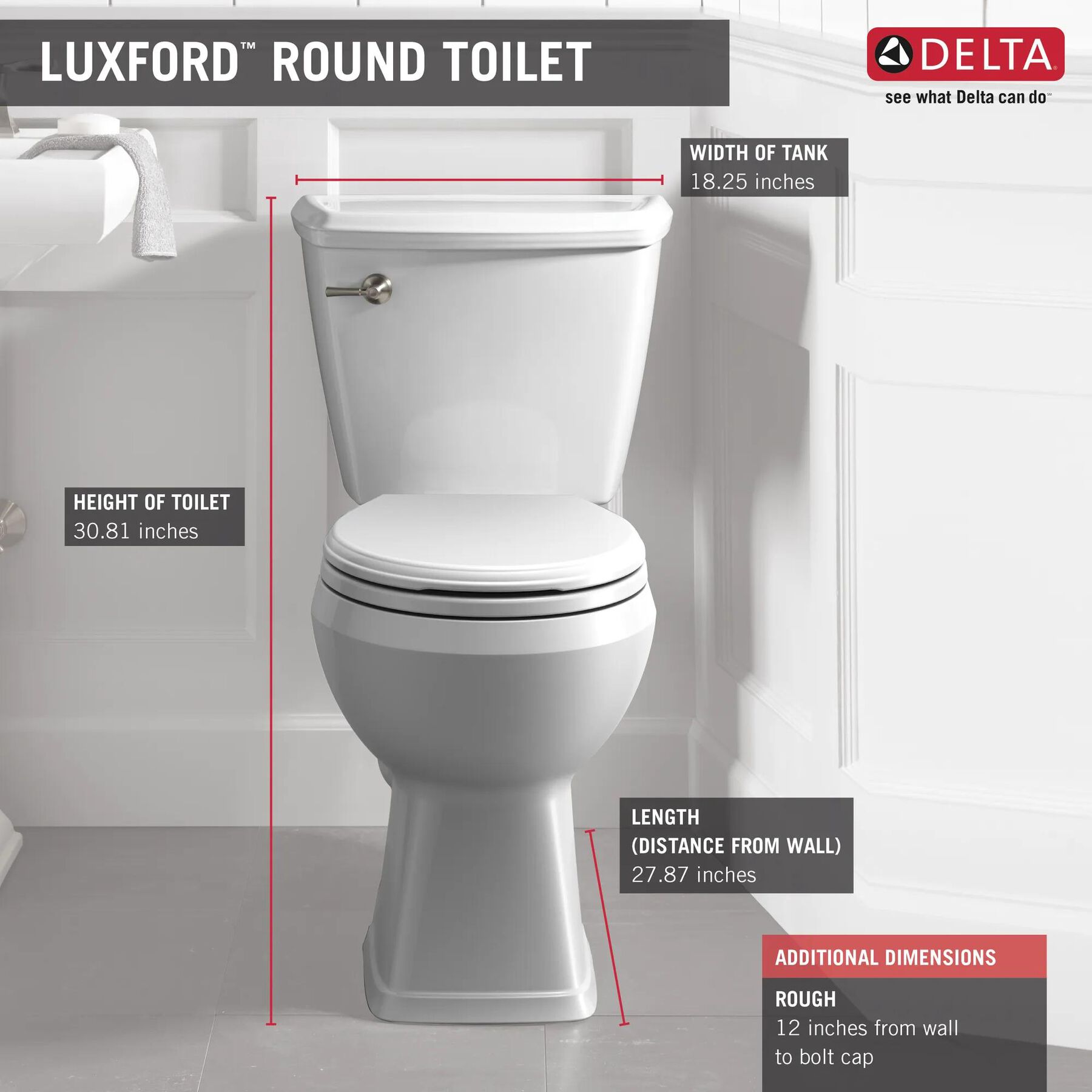 Round Front Toilet