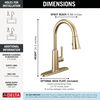 Single Handle Pull-Down Kitchen Faucet