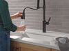 Single-Handle Pull-Down Spring Kitchen Faucet