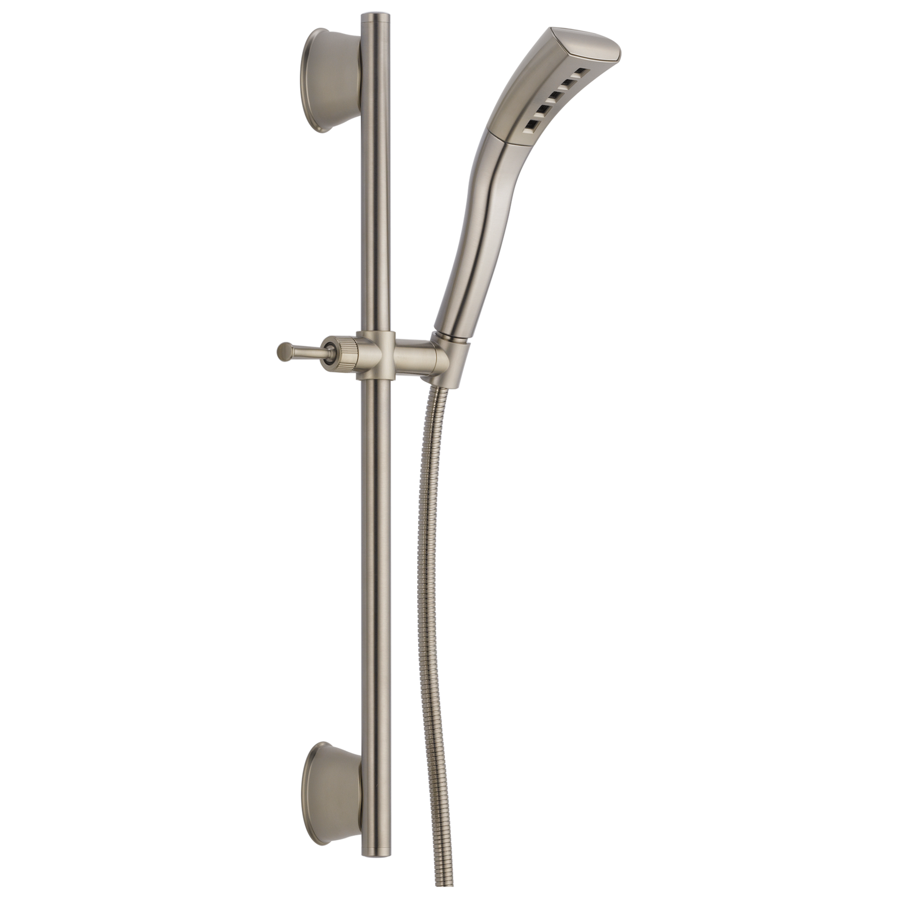 H<sub>2</sub>Okinetic&reg; Single-Setting Slide Bar Hand Shower
