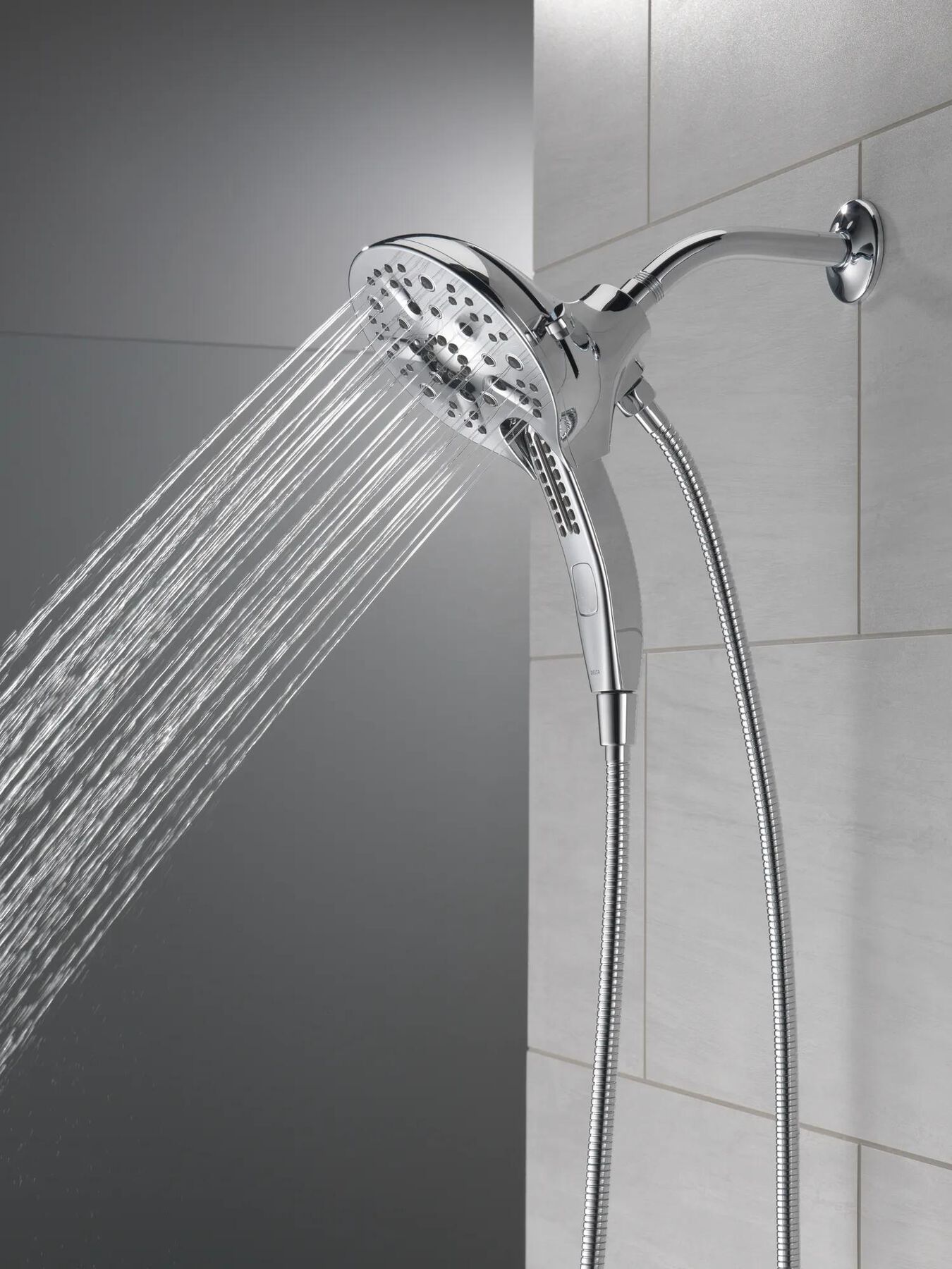 In2ition&reg; H<sub>2</sub>Okinetic&reg; 5-Setting Two-in-One Shower (Recertified)