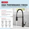 Single-Handle Pull-Down Spring Kitchen Faucet