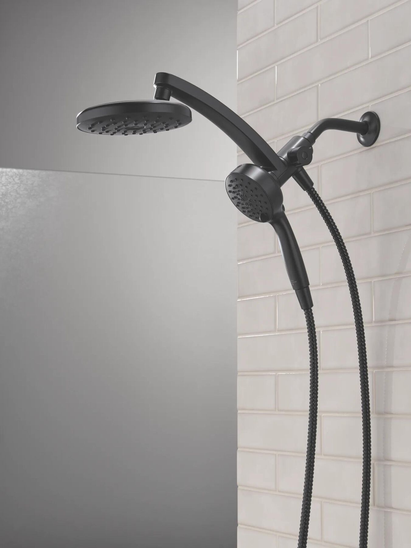 PivotPro&trade; 3-in-1 Combination Shower with Silicone Spray Face