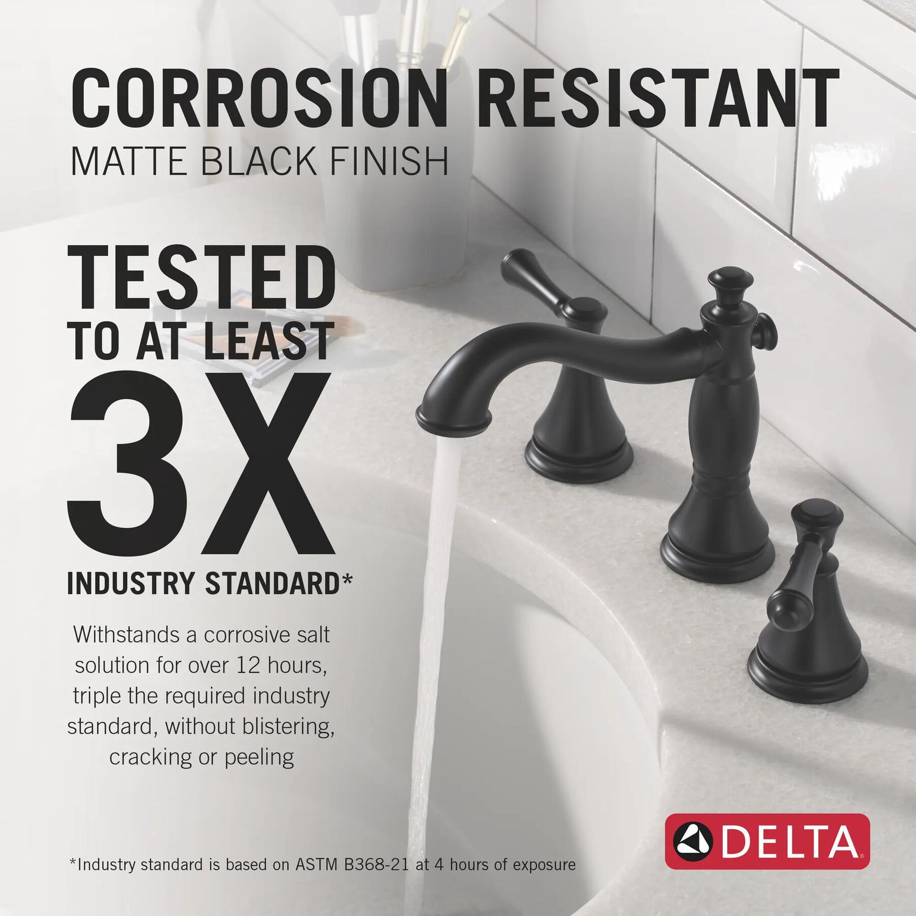Two Handle Widespread Bathroom Faucet