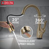 Touchless Pull-Down Kitchen with Soap Disp Bundle