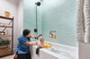 H<sub>2</sub>Okinetic&reg; In2ition&reg; 5-Setting Two-in-One Shower