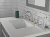 Two Handle Widespread Pull Down Bathroom Faucet