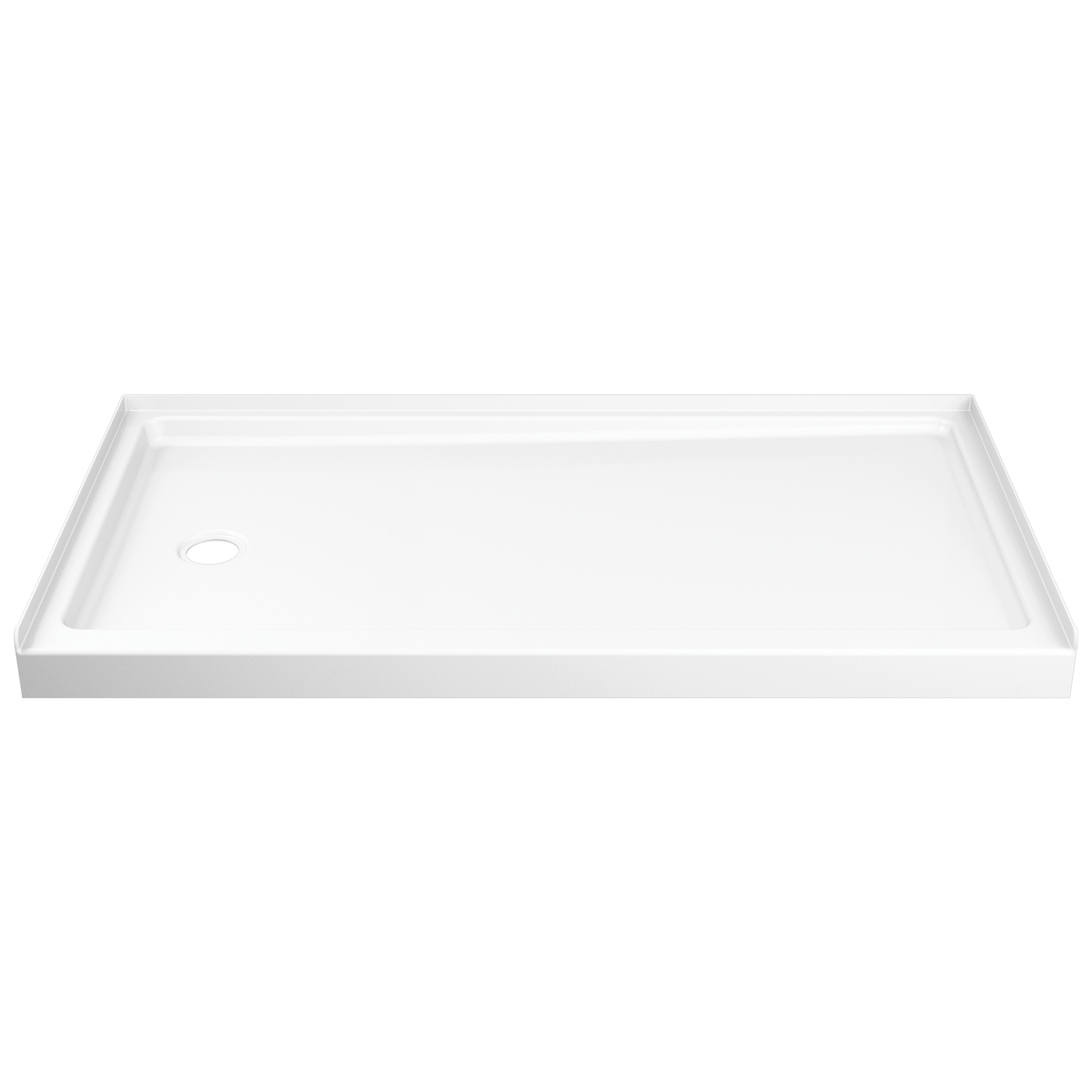 ProCrylic&trade; 60" x 32" Shower Base Left Drain