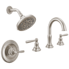Widespread Lavatory Faucet with 14 Series Shower Trim Bundle