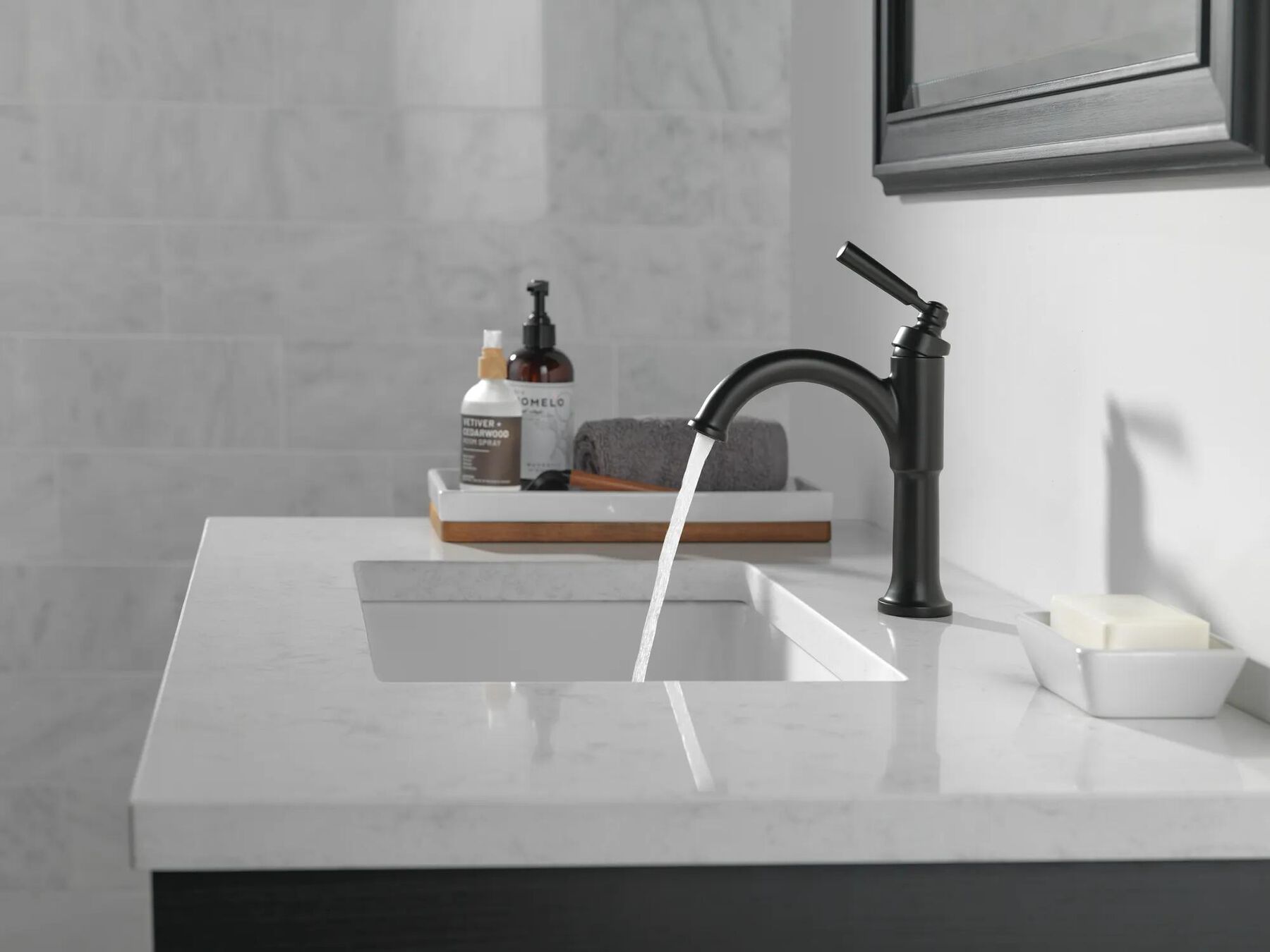 Single Handle Bathroom Faucet (Recertified)
