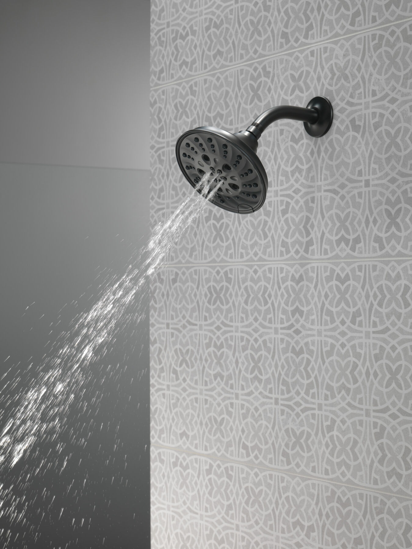 H<sub>2</sub>Okinetic&reg; 5-Setting Traditional Raincan Shower Head (Recertified)