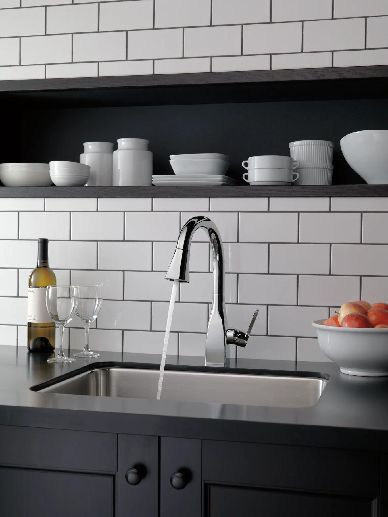 Single Handle Pull-Down Bar / Prep Faucet