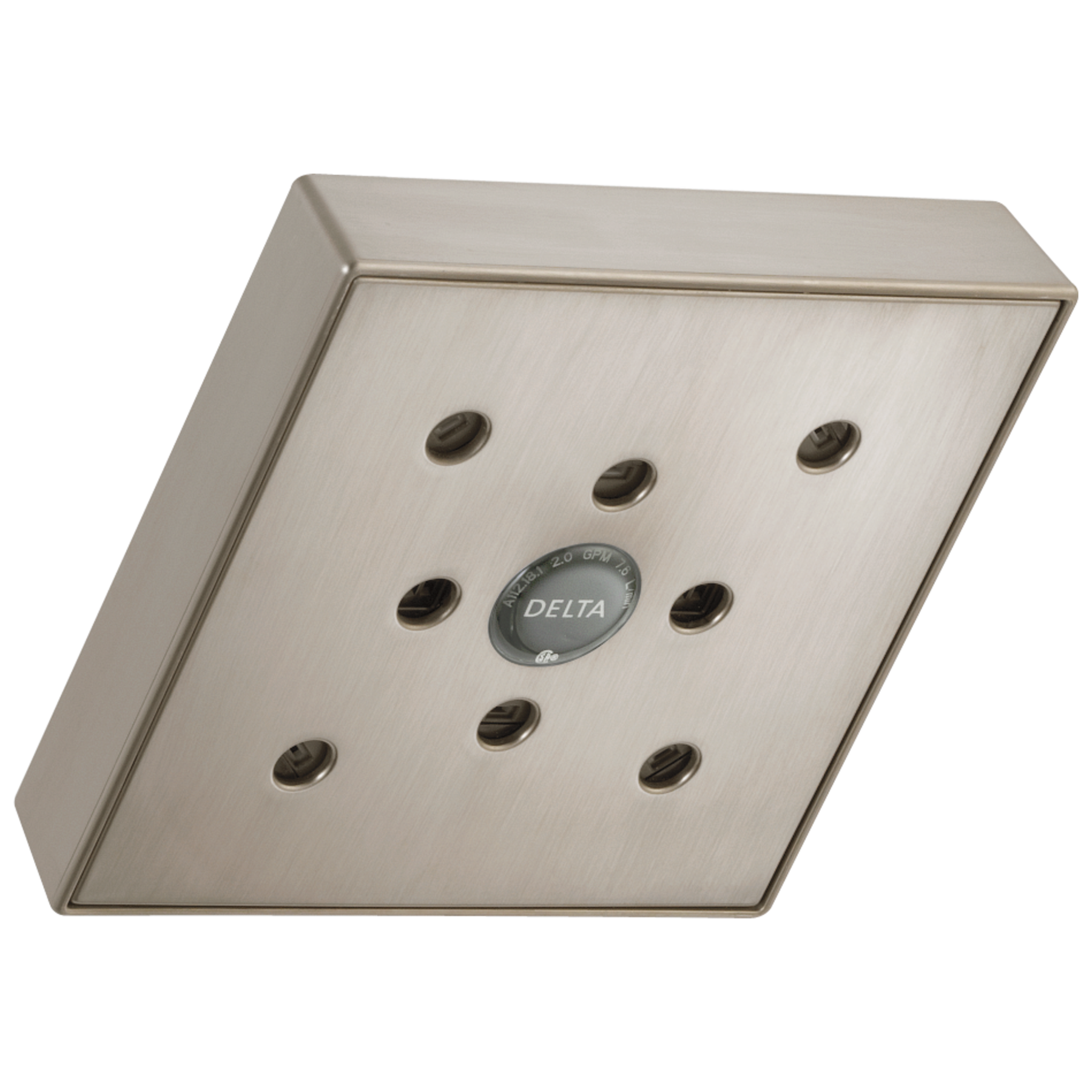 H<sub>2</sub>Okinetic&reg; Single-Setting Raincan Shower Head