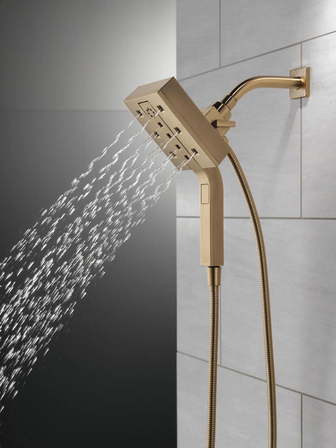 H<sub>2</sub>Okinetic&reg; In2ition&reg; 4-Setting Two-in-One Shower (Recertified)