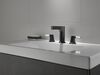 Two Handle Widespread Bathroom Faucet - Less Handles