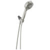 6-Setting Hand Shower with Cleaning Spray