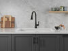 Single Handle Pull-Down Kitchen Faucet with ShieldSpray Technology