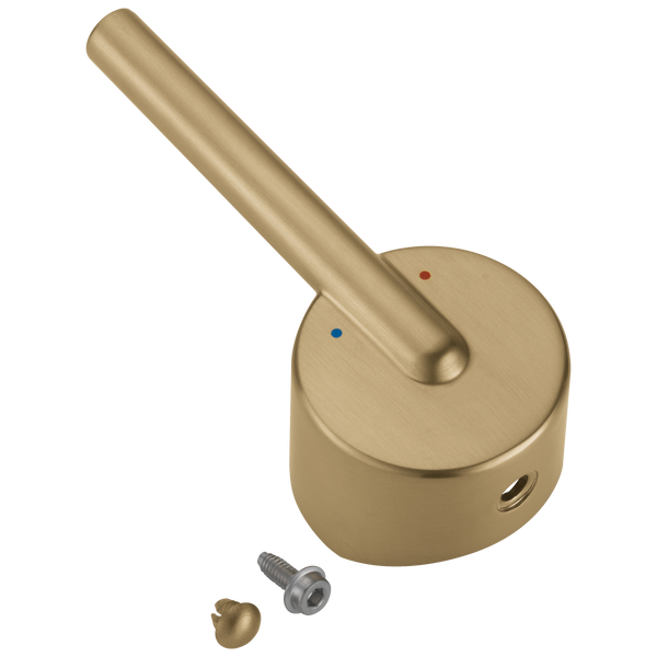Metal Lever Handle Kit - Wall Mount in Champagne Bronze RP82134CZ