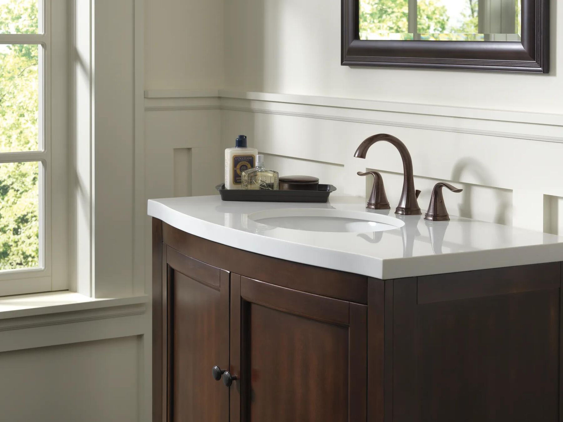 Two Handle Widespread Lavatory Faucet