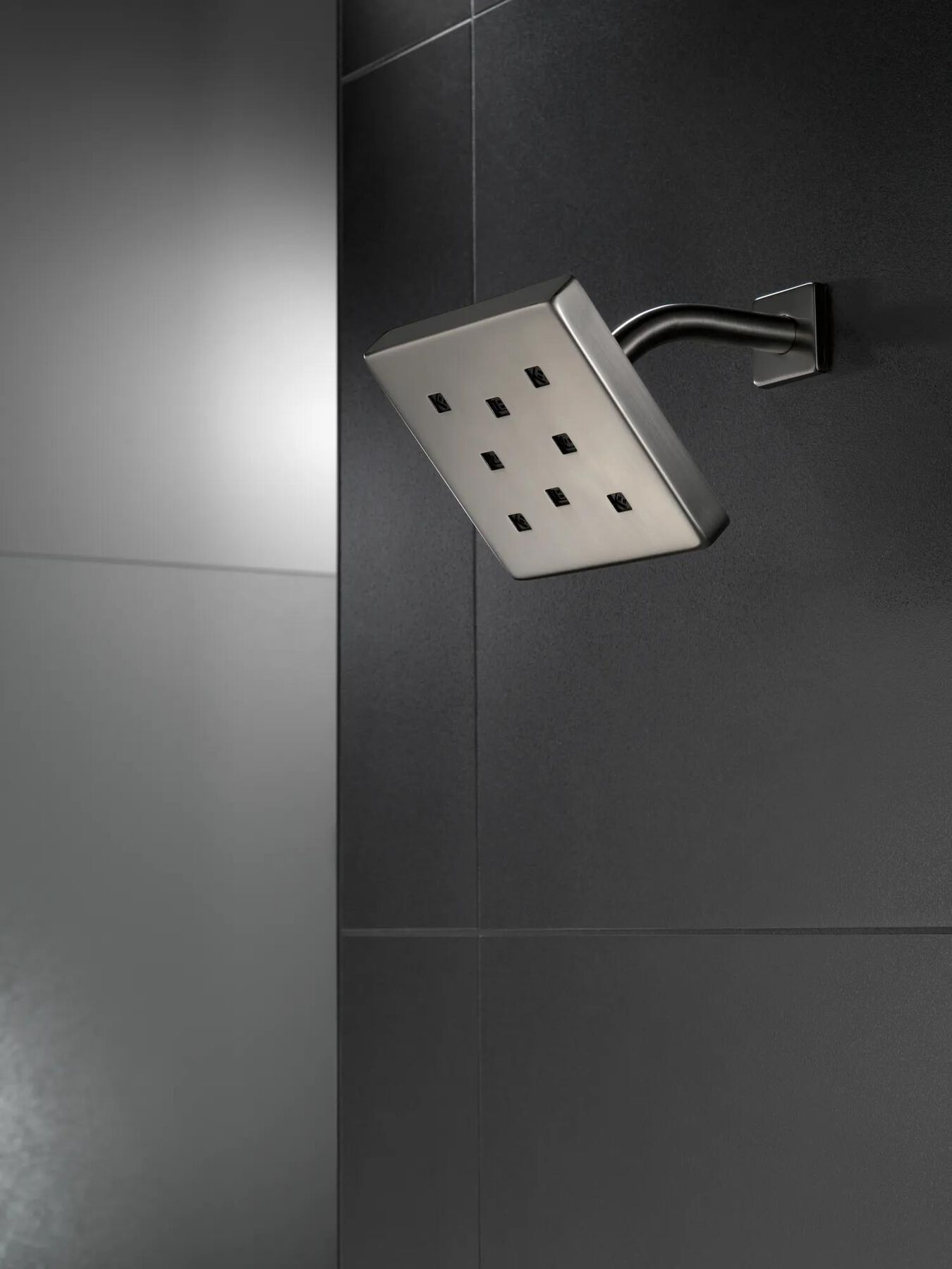 H2Okinetic&reg; Single-Setting Metal Raincan Shower Head