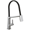 Single Handle Exposed Hose Kitchen Faucet