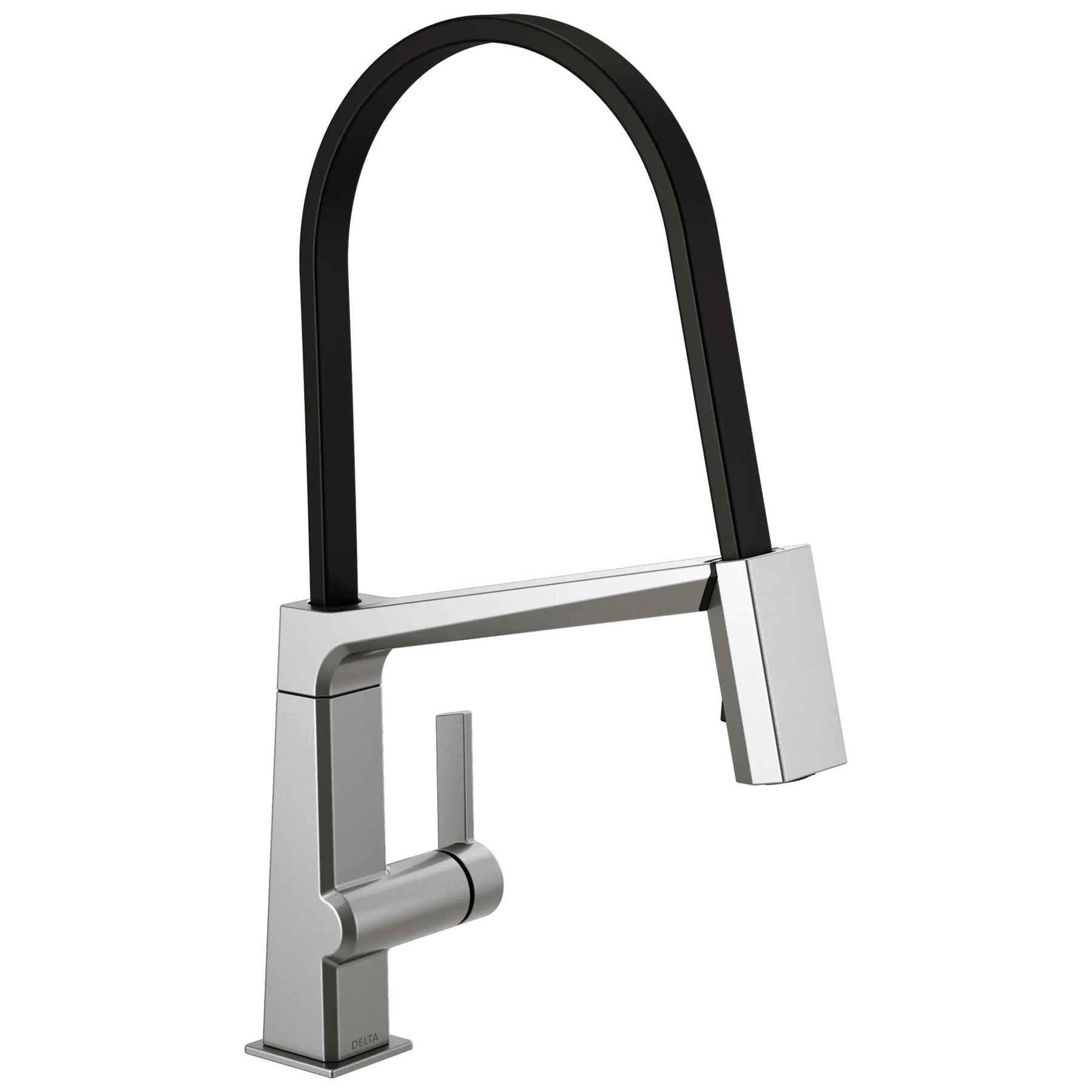 Single Handle Exposed Hose Kitchen Faucet