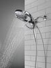 HydroRain&reg; 4-Setting Two-In-One Shower Head