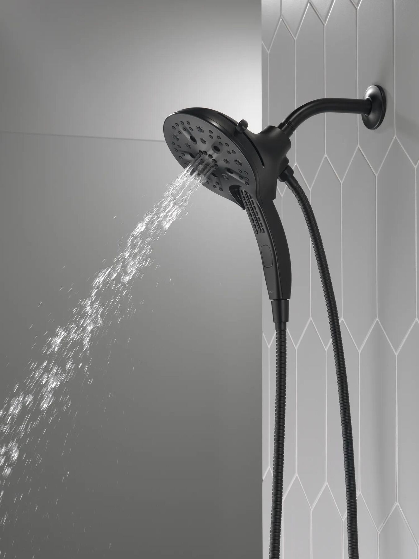 In2ition&reg; H<sub>2</sub>Okinetic&reg; 5-Setting Two-in-One Shower (Recertified)