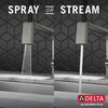 Single Handle Exposed Hose Kitchen Faucet