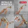 10 inch Raincan Shower Head & Hand Held Combo with Adjustable Extension Arm