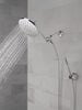 Adjustable Raincan Shower Head with Hand Shower