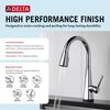 Single Handle Pull-Down Kitchen Faucet with Touch<sub>2</sub>O&reg; Technology