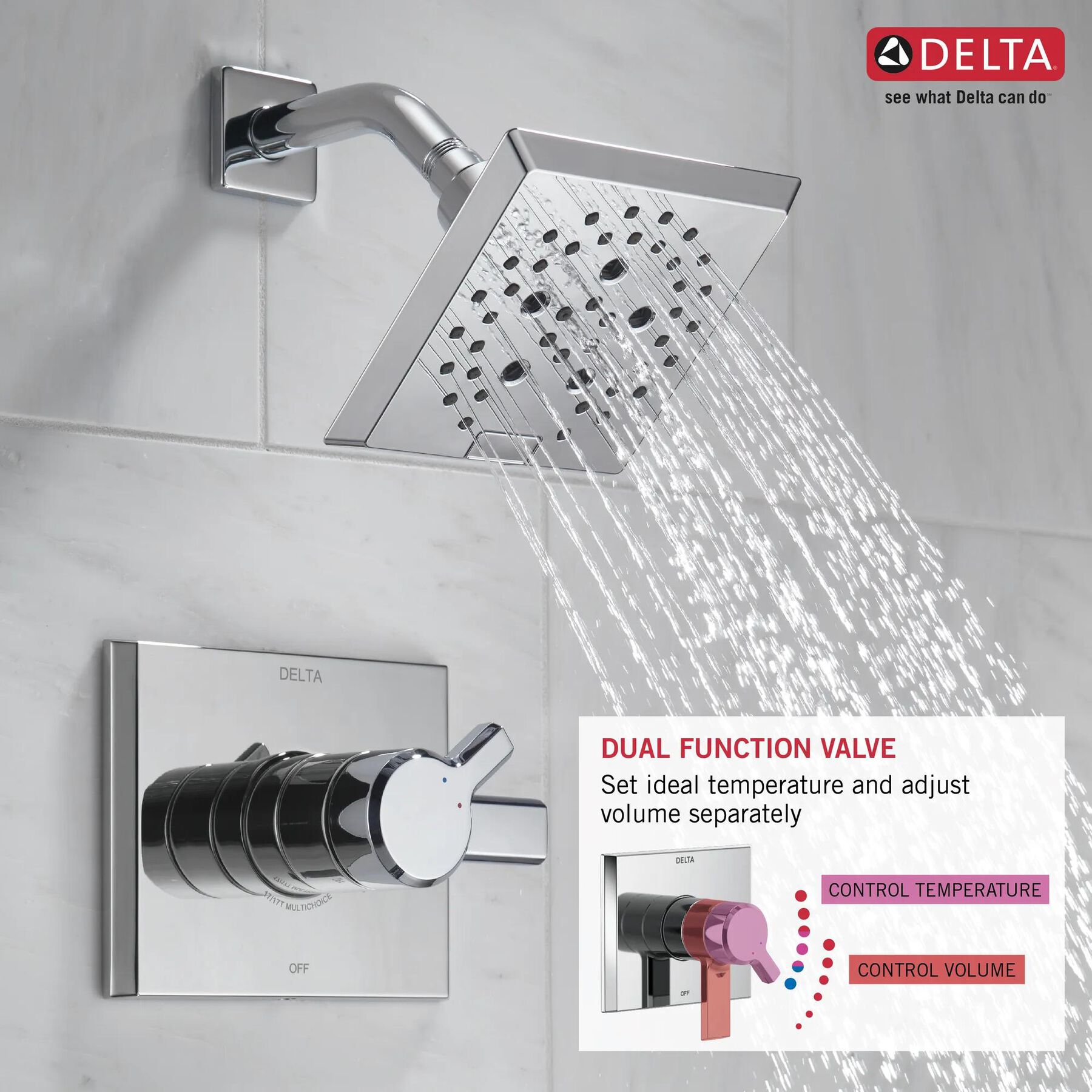 Monitor&reg; 17 Series H<sub>2</sub>Okinetic&reg; Shower Trim