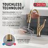 Touch<sub>2</sub>O&reg; Technology Kitchen Faucet with Touchless Technology