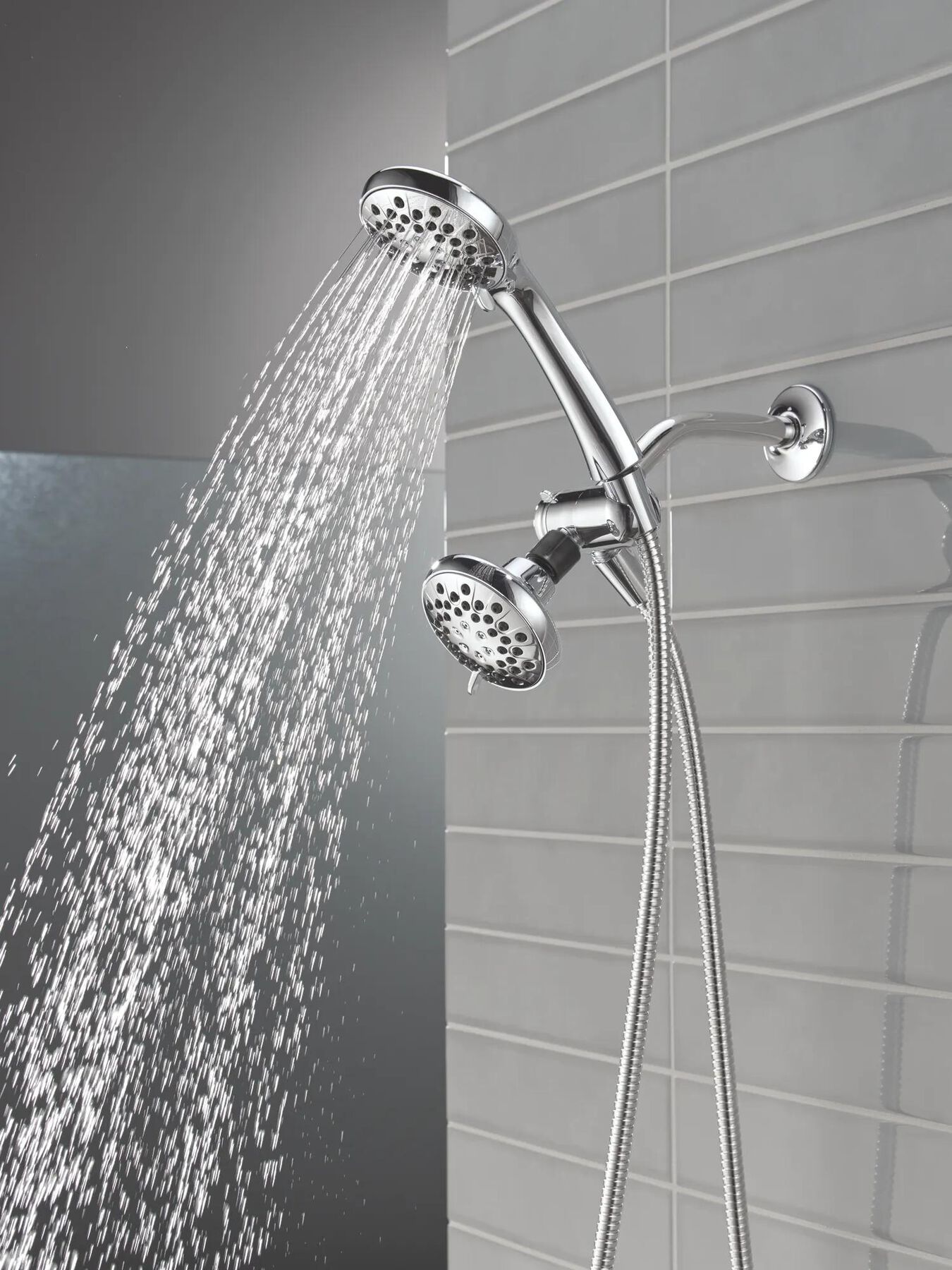 3-Setting Combination Shower in Chrome - 1.75 GPM