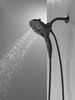 In2ition&reg; H<sub>2</sub>Okinetic&reg; 5-Setting Two-in-One Shower