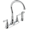 Two Handle Kitchen Faucet with Spray