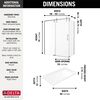 60x32 Corner Shower Bundle - Right