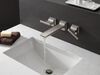 Two-Handle Wall Mount Bathroom Faucet Trim (Recertified)