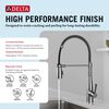 Single-Handle Pull-Down Spring Kitchen Faucet