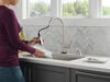 Single Handle Pull-Down Touch<sub>2</sub>O&reg; Technology Kitchen Faucet with Touchless Technology and Soap Dispenser