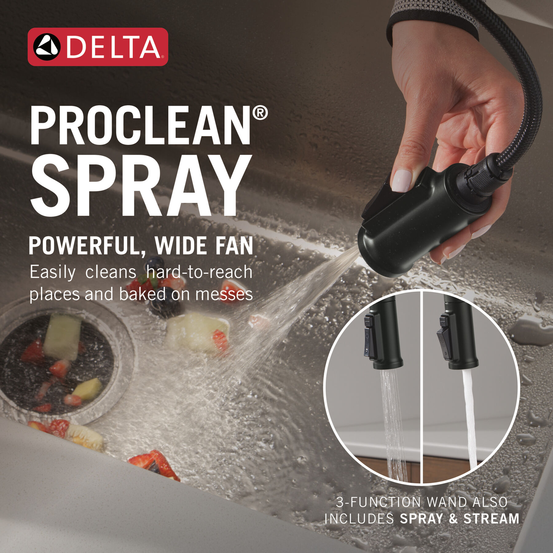 Single Handle Pull-Down Kitchen Faucet